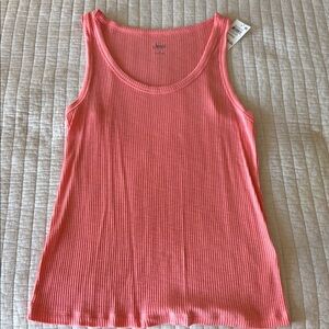Women's Melon Ribbed Tank Top